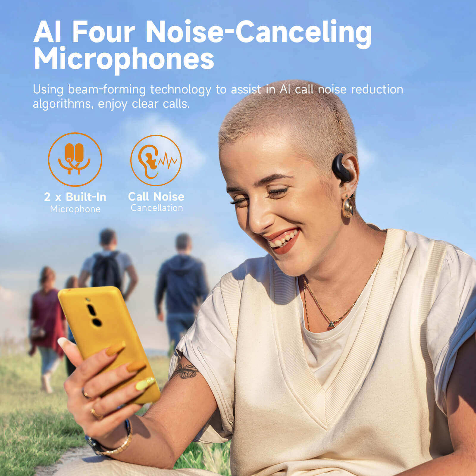 Call noise online cancellation