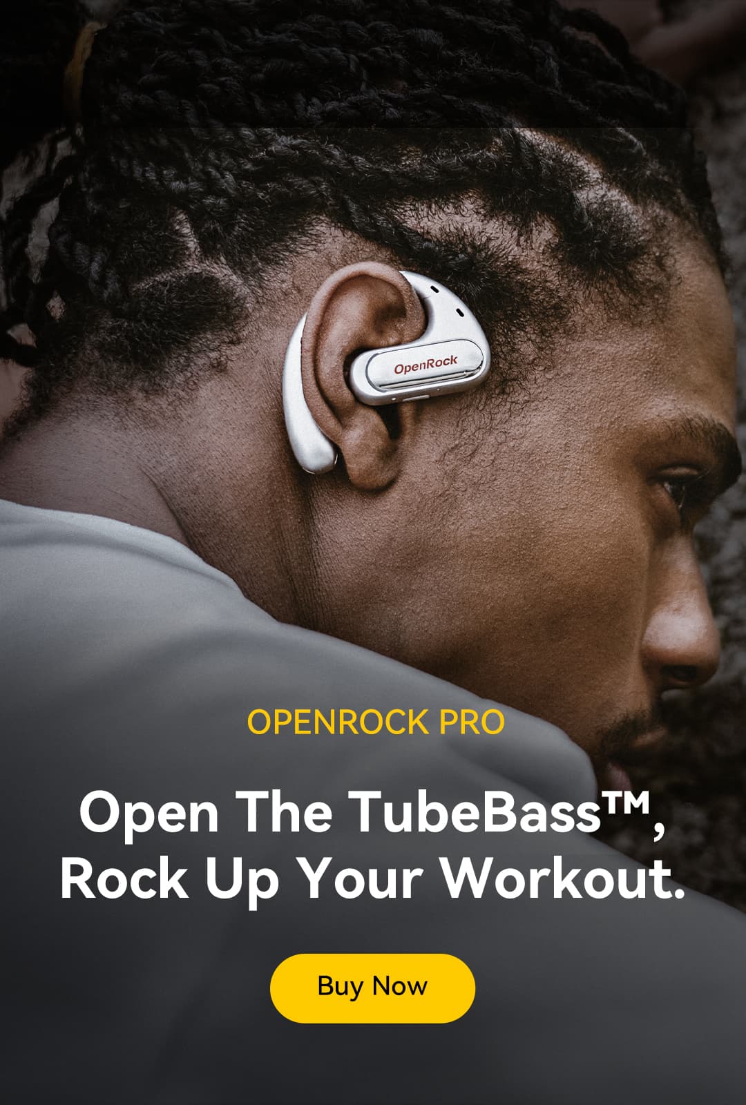 OpenRock Official | Truly Open-ear Earbuds on Bass & Comfort